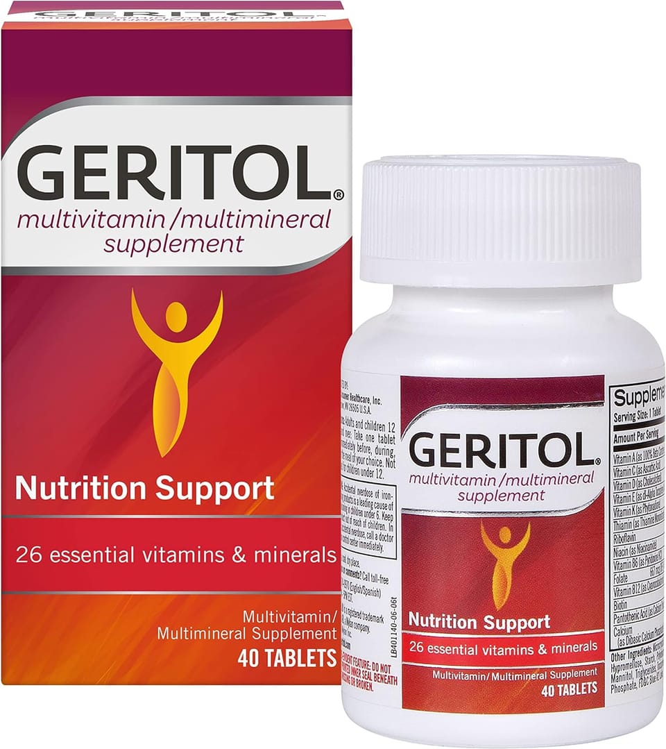 Geritol, Multivitamin Supplement