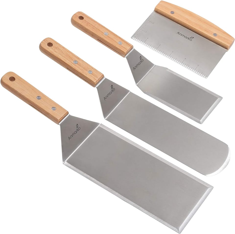 Stainless Steel Metal Spatula Set